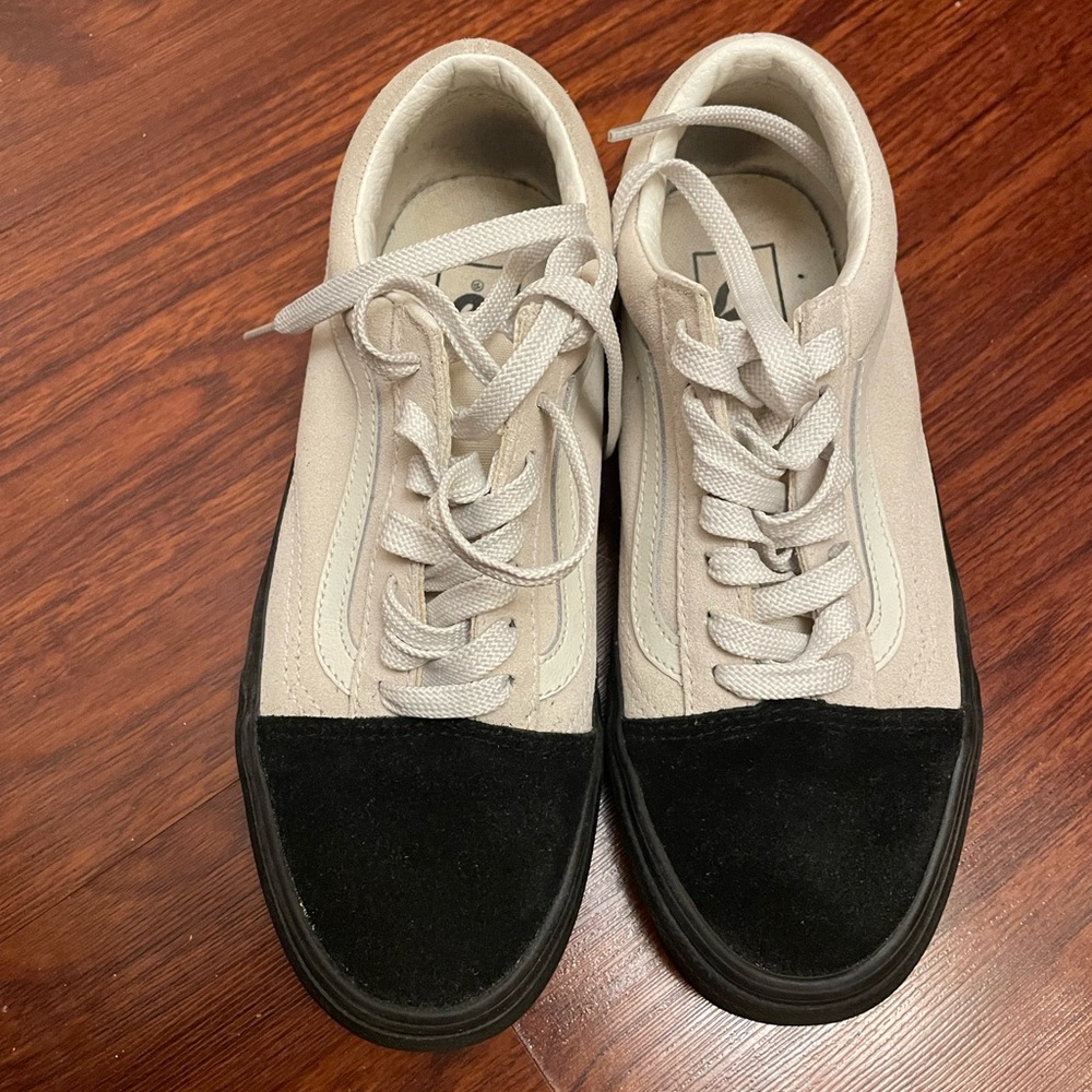 Vans Old Skool Unisex Sneakers In Color Block Suede Size 6.5 women